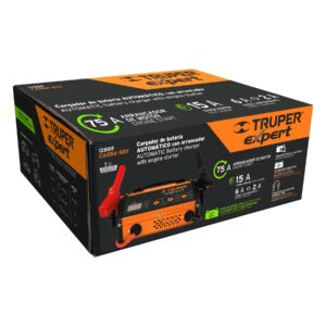 Cargador de baterias automatico 6 y 12V Truper 12889 2 | Ideamaq.com.co